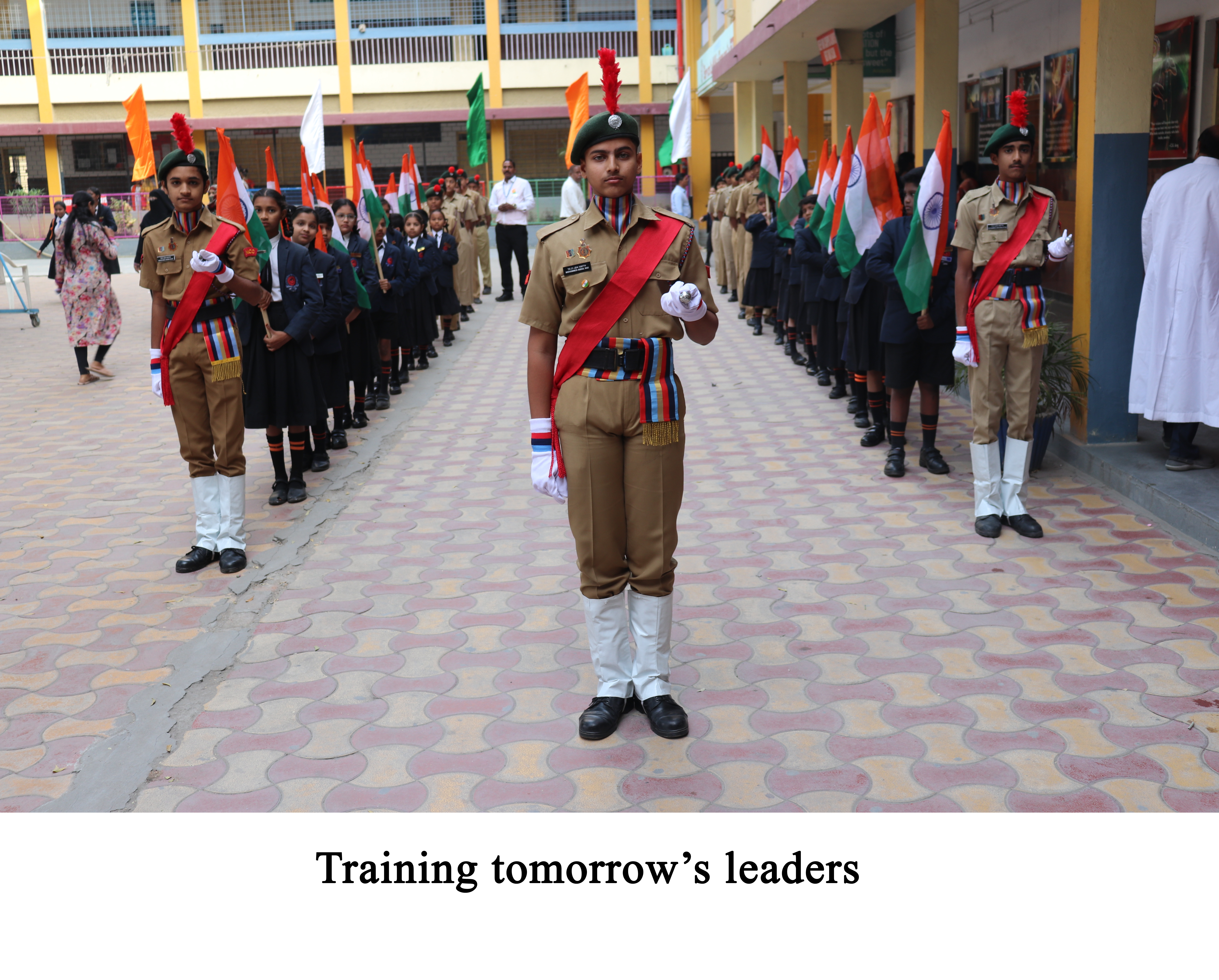 St Mark Boys Town High School NCC Cadets Parade
