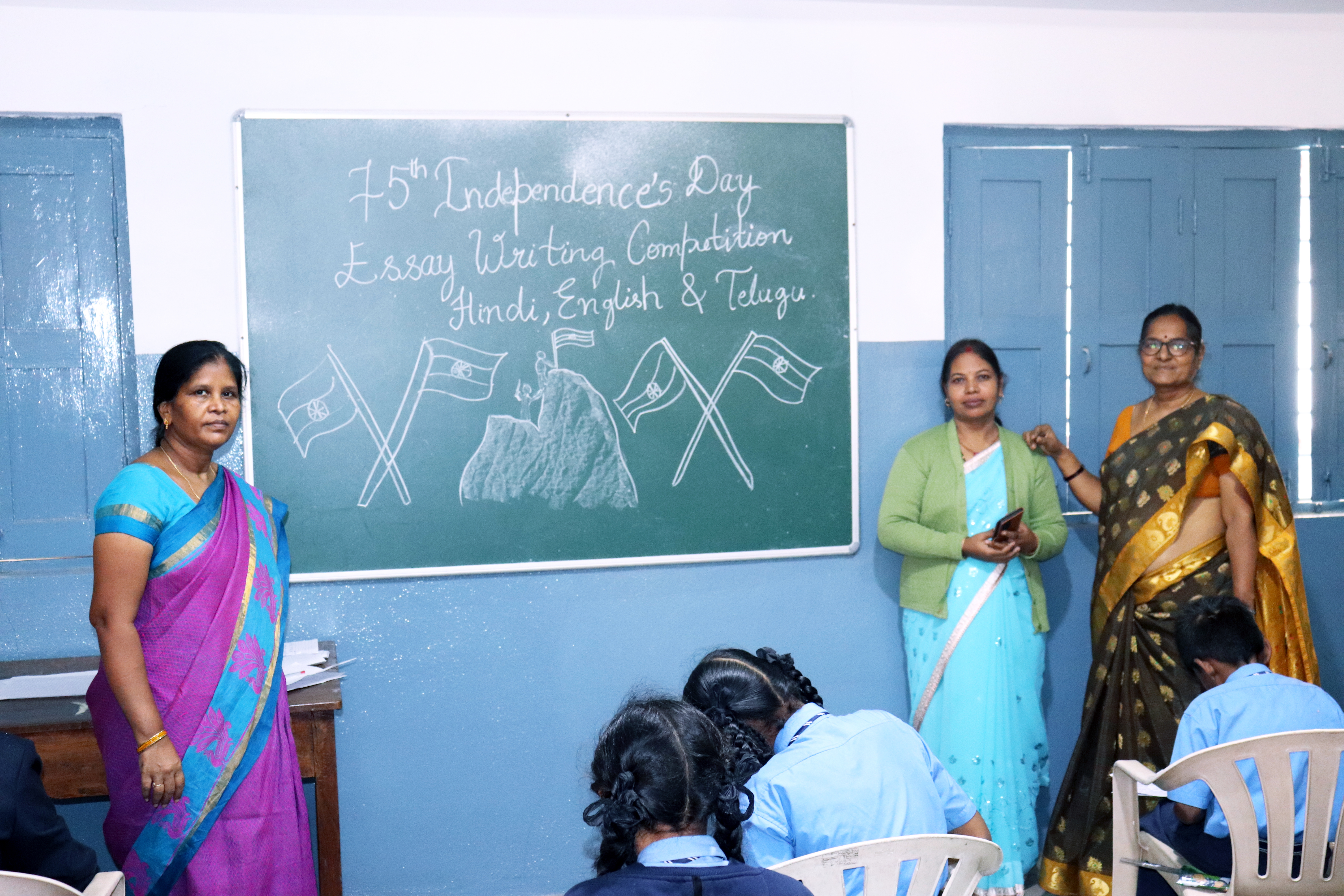 Language presentation activity segment