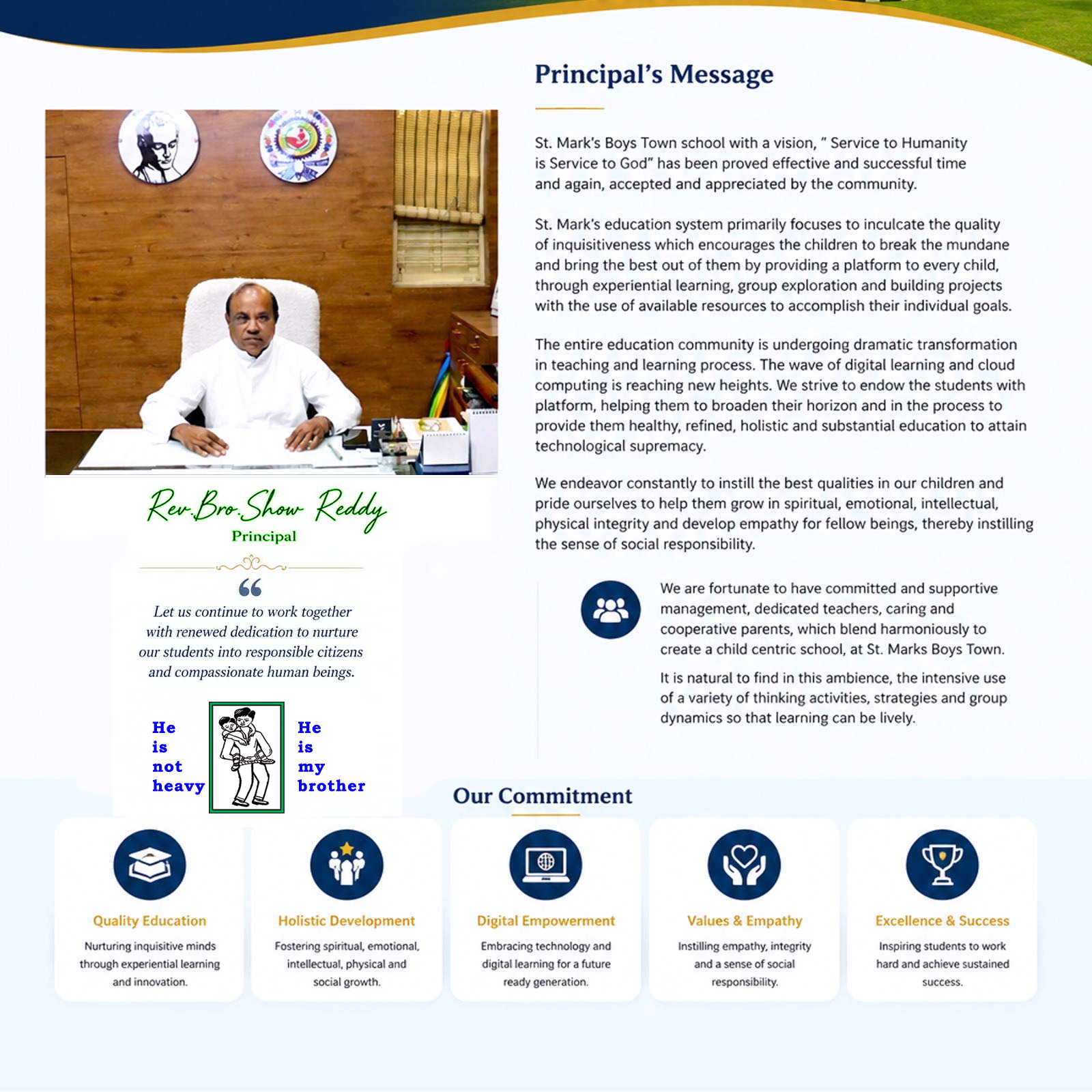 Principal Message